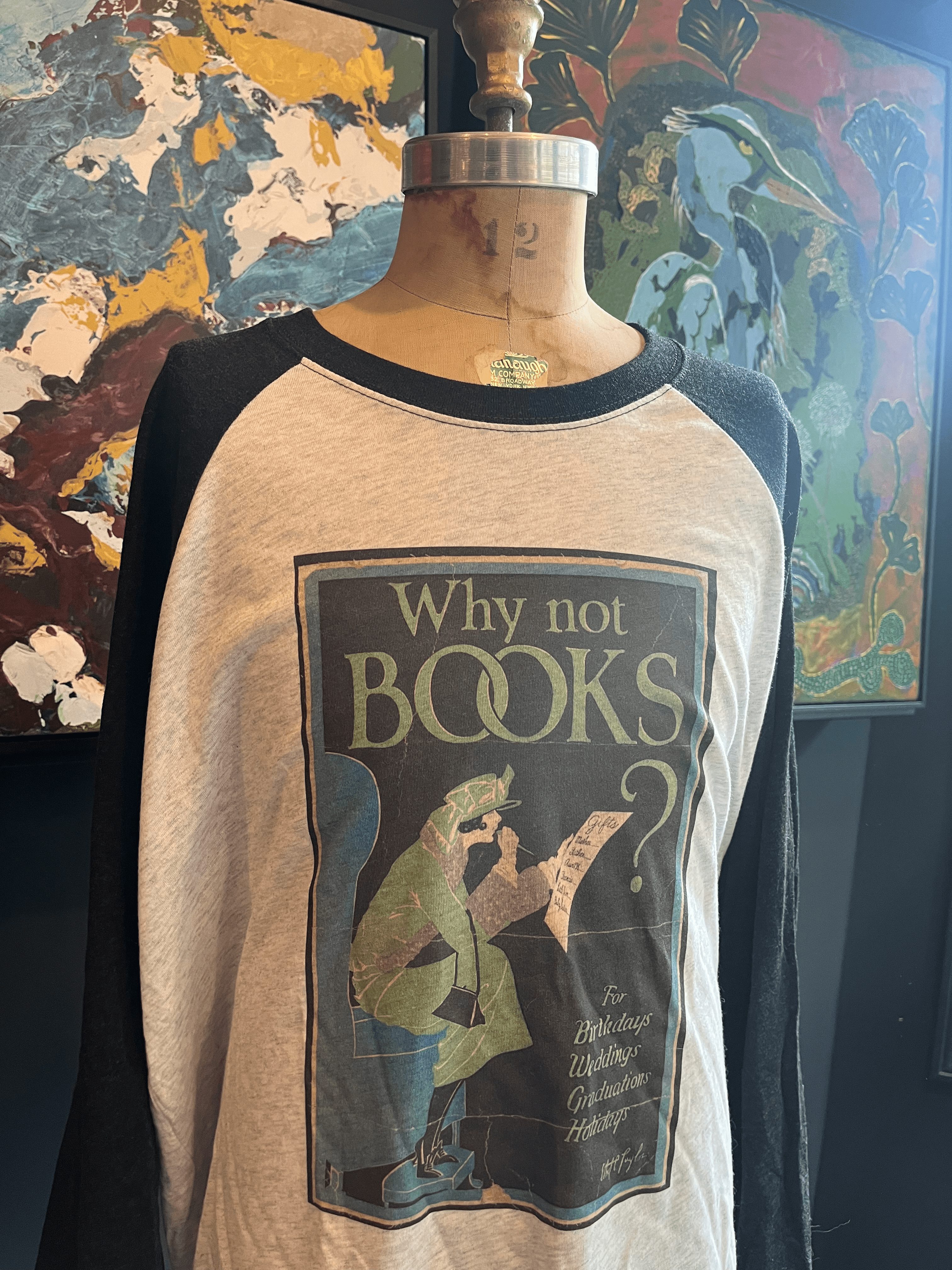 T-SHIRTS FOR READERS: Why Not Books?